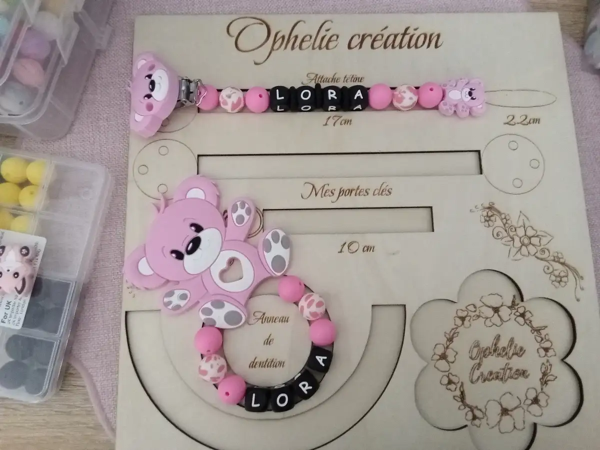 Attache Tétine et Anneau de dentition
